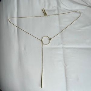 Kendra Scott gold long necklace